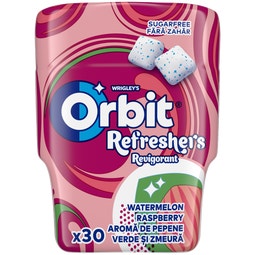 ORBIT REVIGORANT AROMĂ DE PEPENE VERDE ȘI ZMEURĂ 67G image